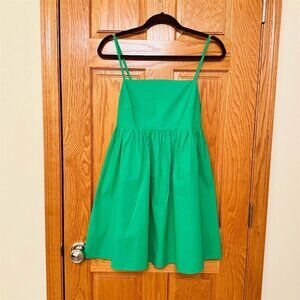 Jondie Women's Green Sleeveless Short Sundress Size S